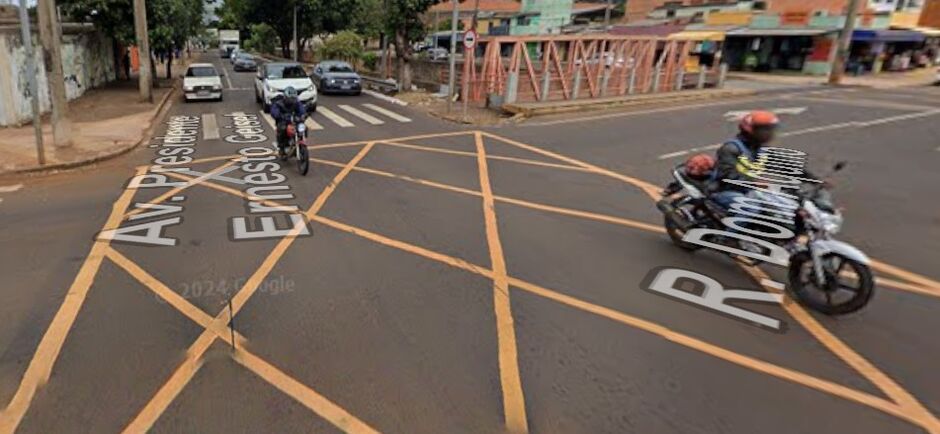 A v&iacute;tima foi socorrida e encaminhada para Santa Casa