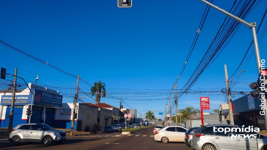 Calor de at&eacute; 36&deg;C marca a segunda-feira em MS, com chance de chuva e ventos fortes