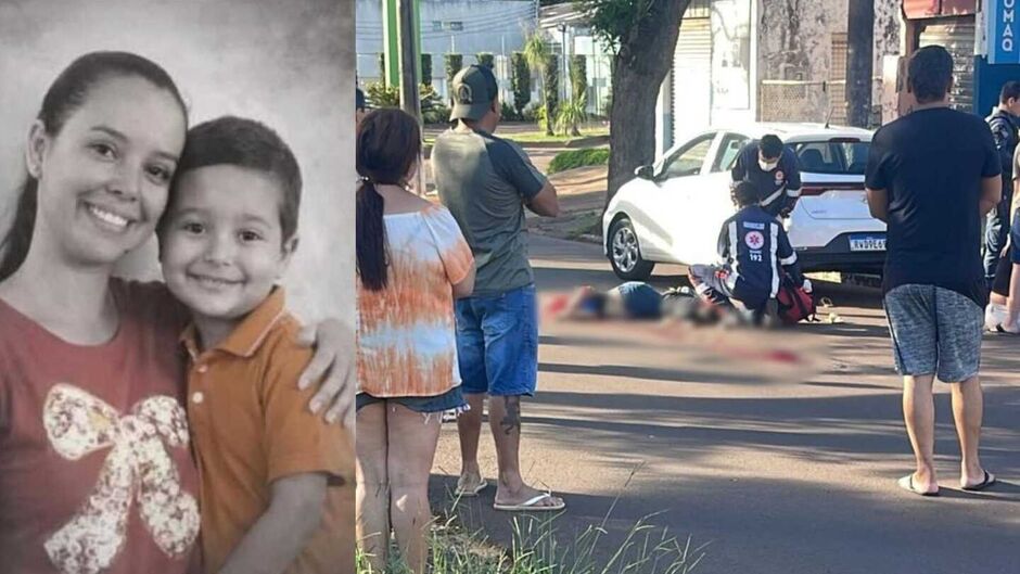 O acidente aconteceu na tarde de ontem