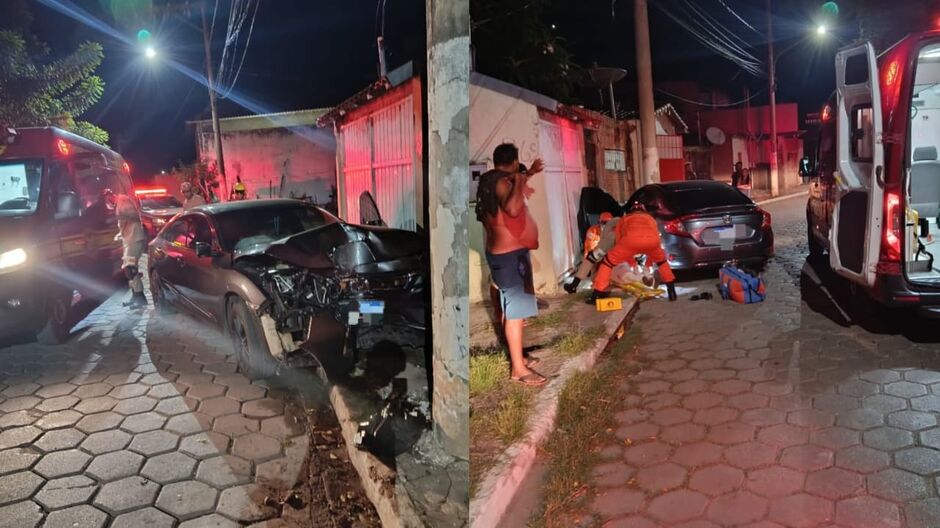 V&iacute;tima foi encontrada inconsciente fora do ve&iacute;culo