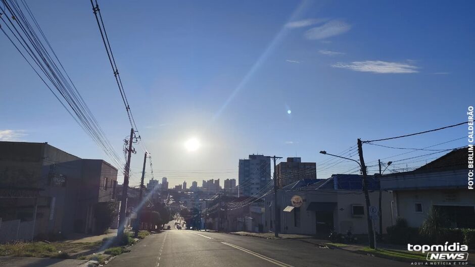 Calor&atilde;o e tempo firme marcam s&aacute;bado em Mato Grosso do Sul