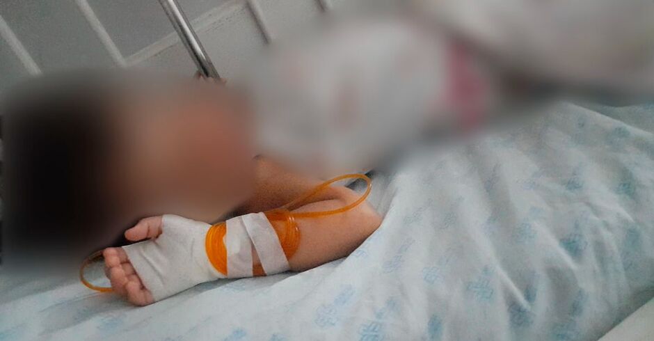 A pequena faleceu ap&oacute;s duas interna&ccedil;&otilde;es na Santa Casa