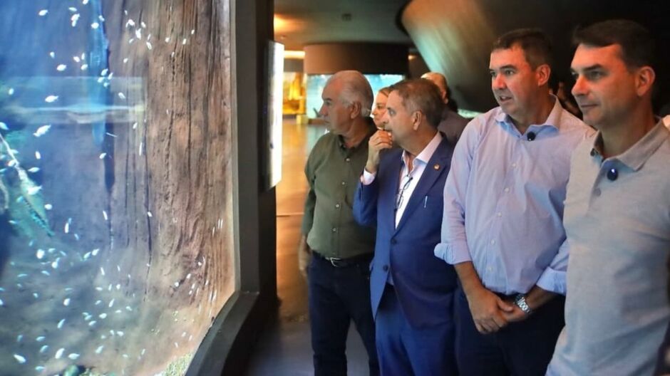 Fl&aacute;vio participa da abertura da Expogrande