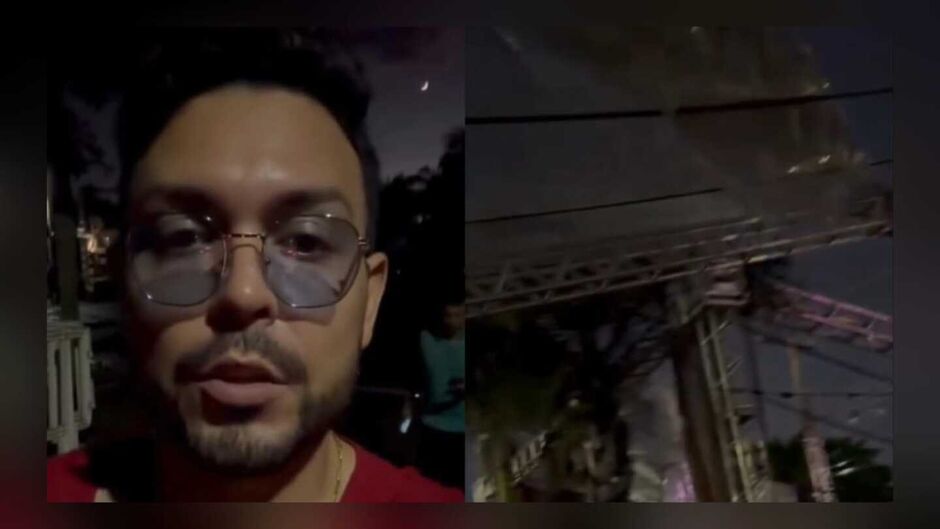Artista lamentou perda de show