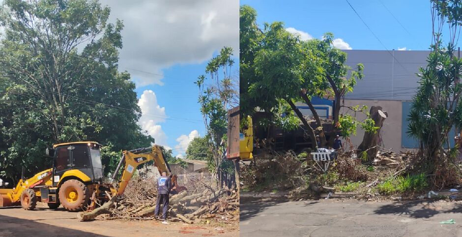 Cansado de esperar, comerciante pagou limpeza do pr&oacute;prio bolso