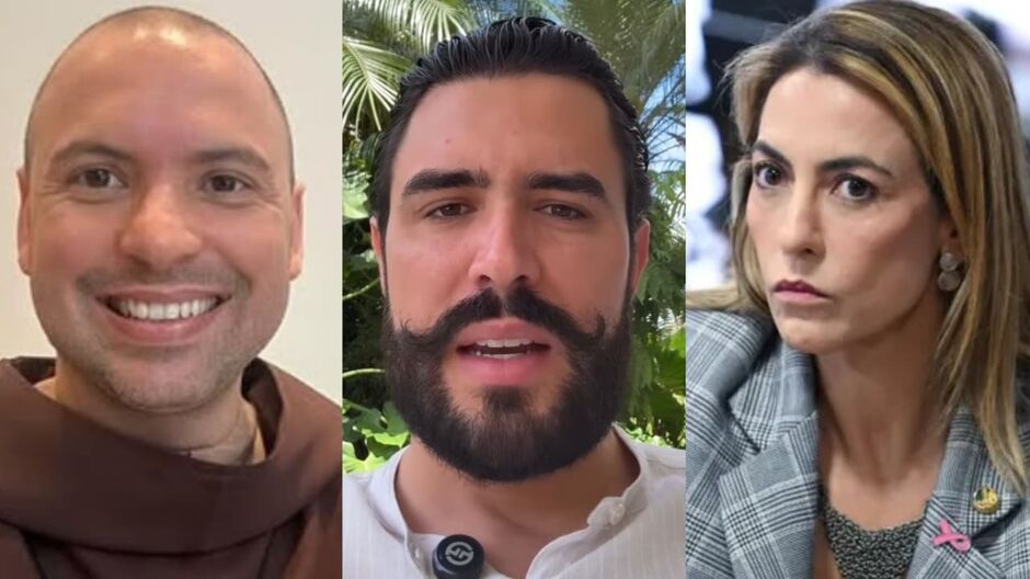 Influencer criticou fala de Soraya a frei 