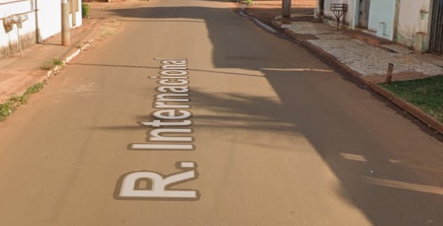Rua onde a v&iacute;tima foi torturada 