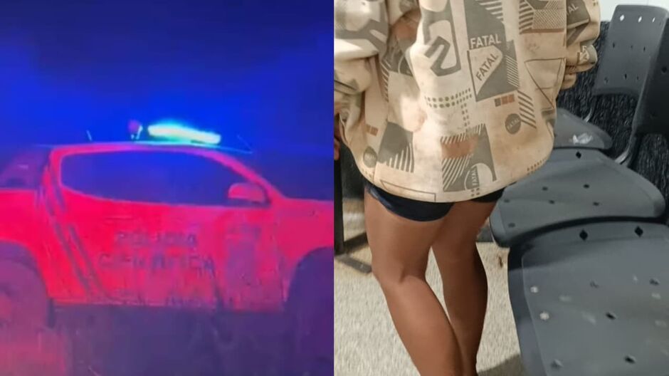 Ela foi detida ap&oacute;s as autoridades serem acionadas