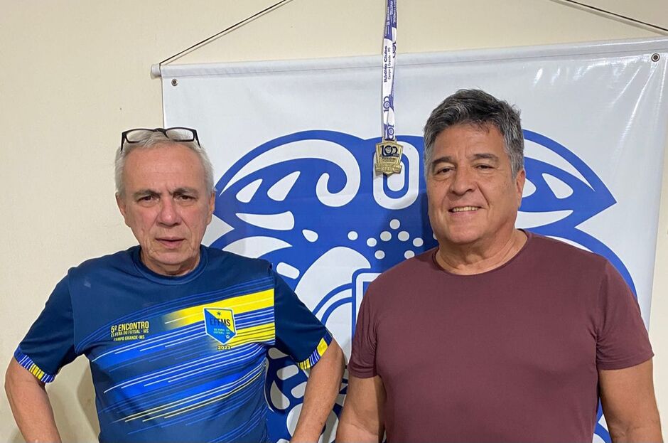 Coronel Sidinei e Paulo Cangussu, candidatos a Presidente e Vice do R&aacute;dio Clube