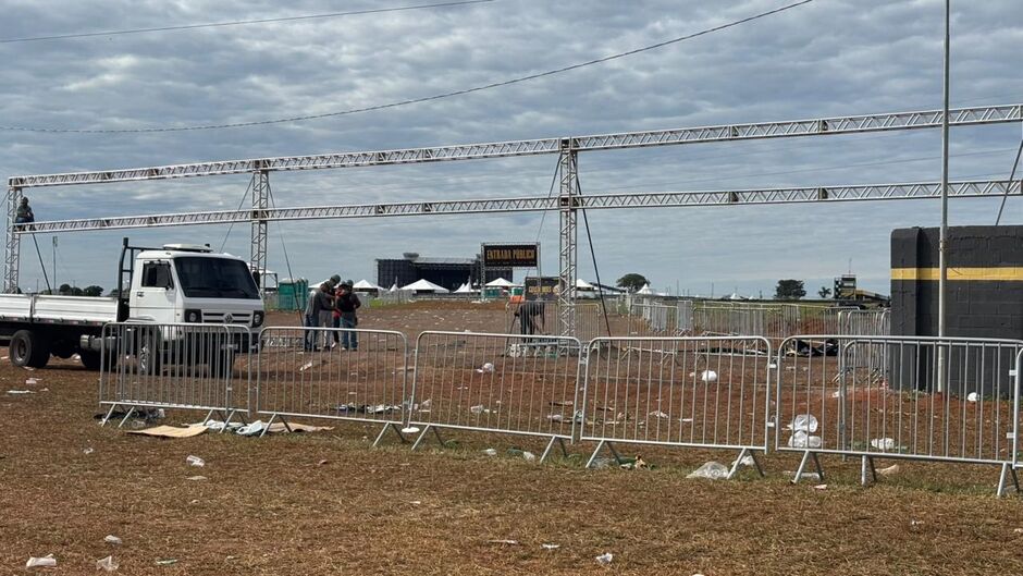 Ambulante passa mal e morre em show no aut&oacute;dromo de Campo Grande 