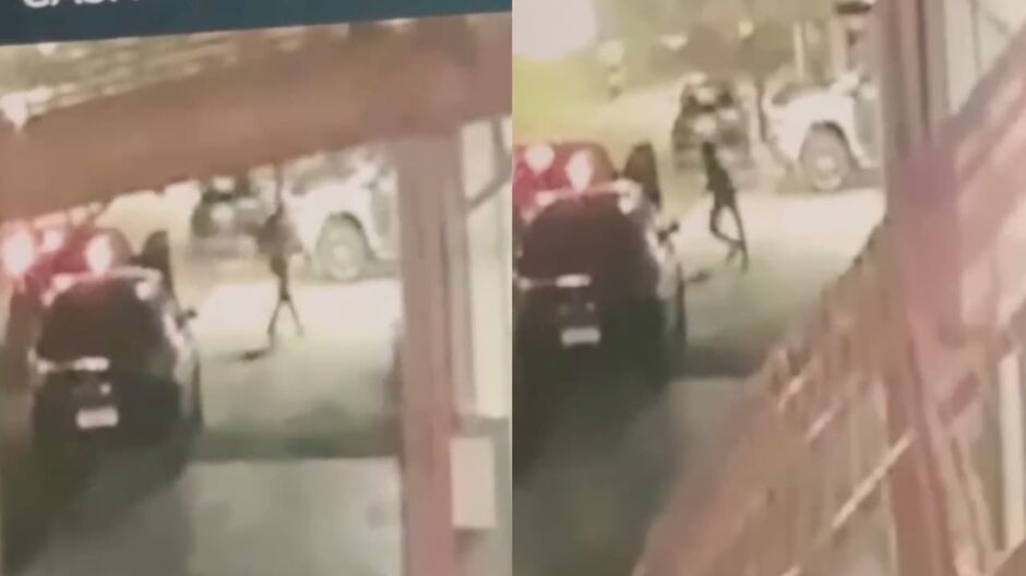 A v&iacute;tima foi atingido  por dois disparos 