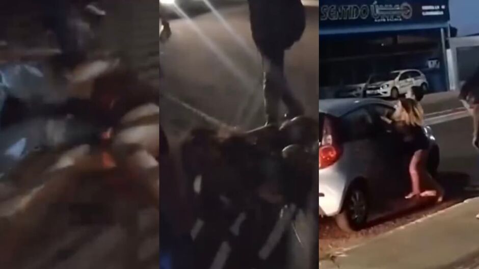 A discuss&atilde;o acabou com troca de agress&otilde;es entre as mulheres 