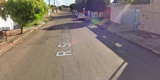 Rua onde ocorreu confus&atilde;o