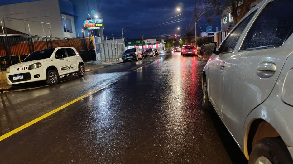 Regi&atilde;o central recebeu chuva antes do frio
