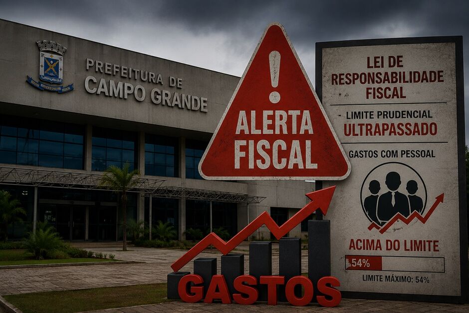 Prefeitura ultrapassa limite prudencial 