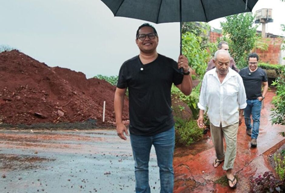 Vereador celebrou conquista com moradores 
