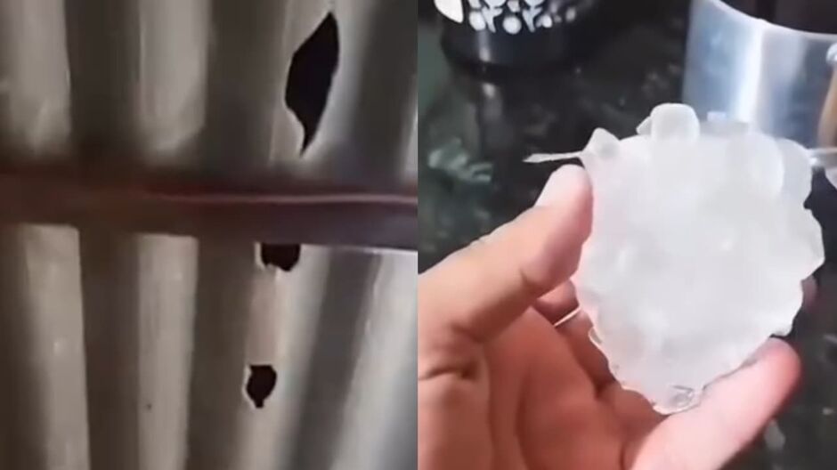 200 casas foram destelhadas pela tempestade