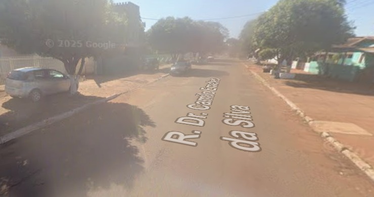 Rua onde furto ocorreu