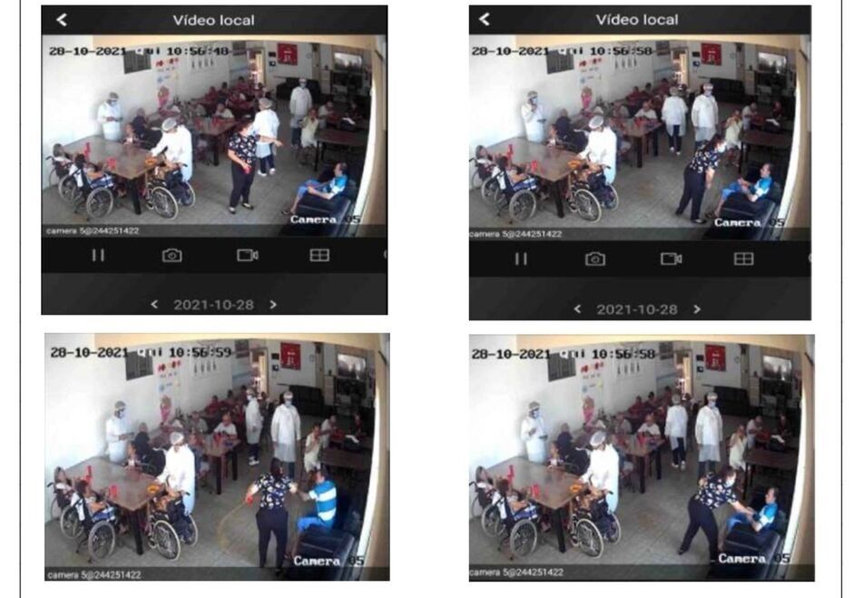 Imagens dos abusos foram anexadas ao processo 