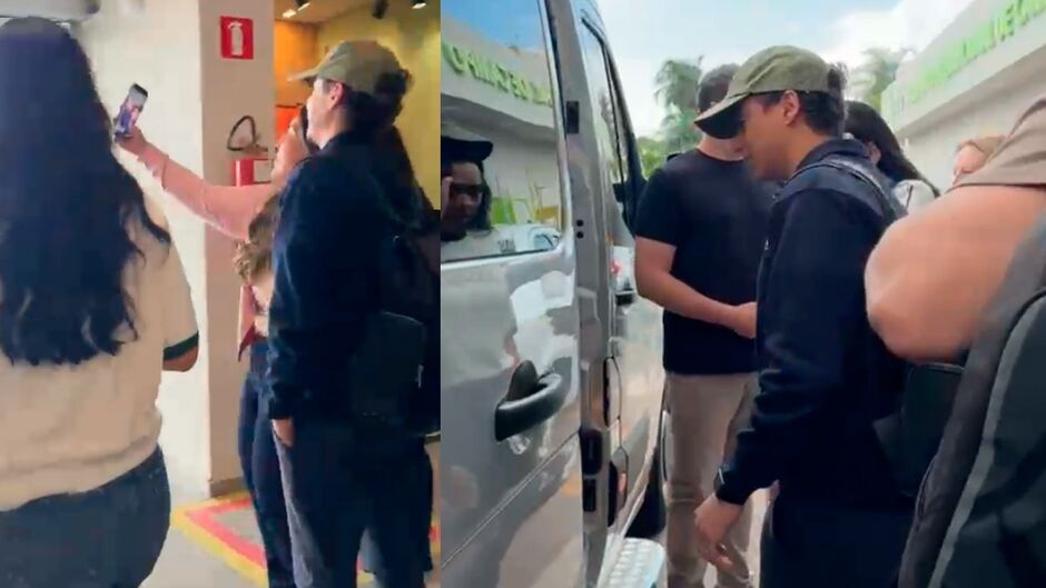 O deputado chegou na manh&atilde; deste s&aacute;bado
