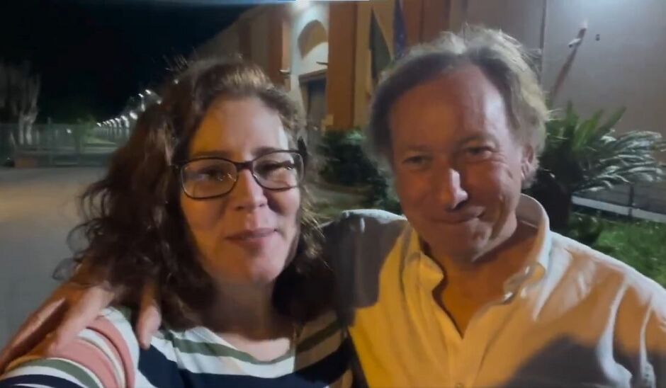Zambelli falou emocionada ap&oacute;s soltura