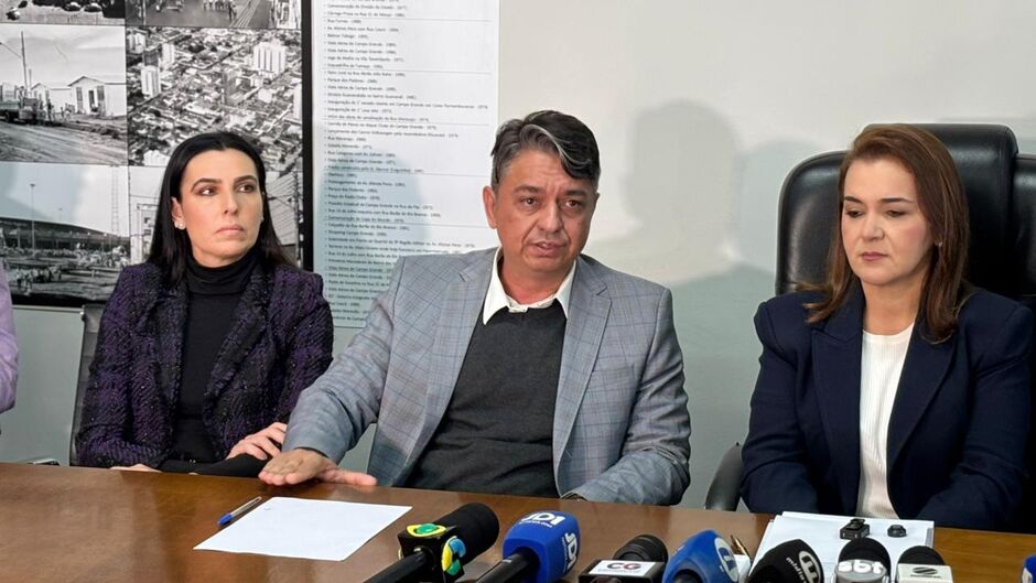 Interventor foi apresntado em coletiva 