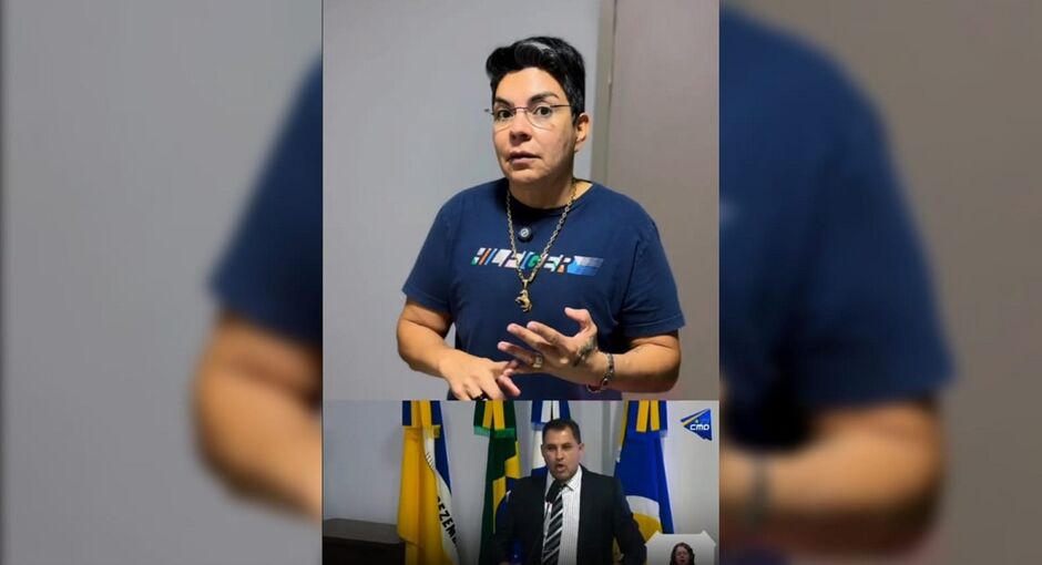 Vereadora nega que seja homem 