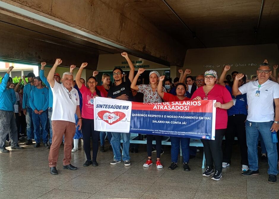 Sindicato mobilzou paralisa&ccedil;&atilde;o na Santa Casa
