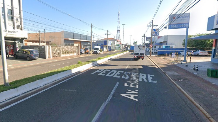 Local onde aconteceu a batida