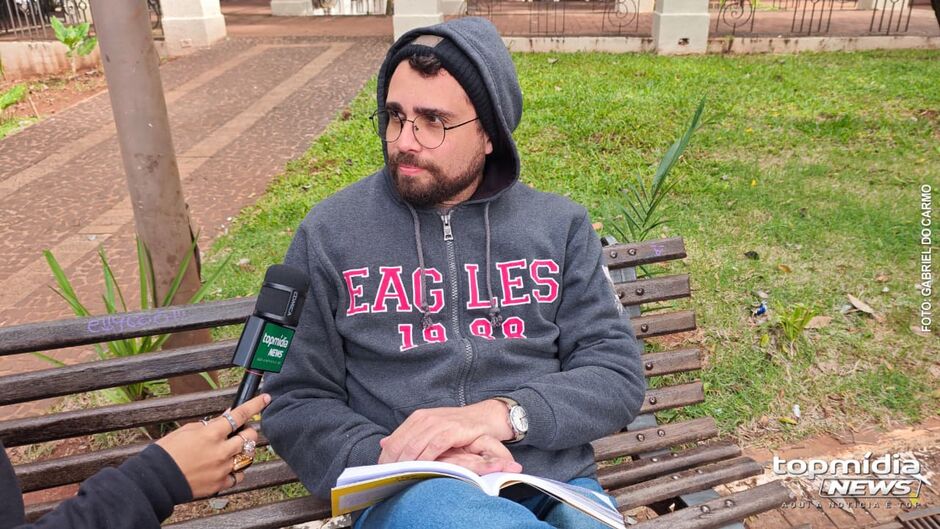 David Jos&eacute;, de 46 anos, decidiu mudar a rotina e abandonar os smartphones temporariamente