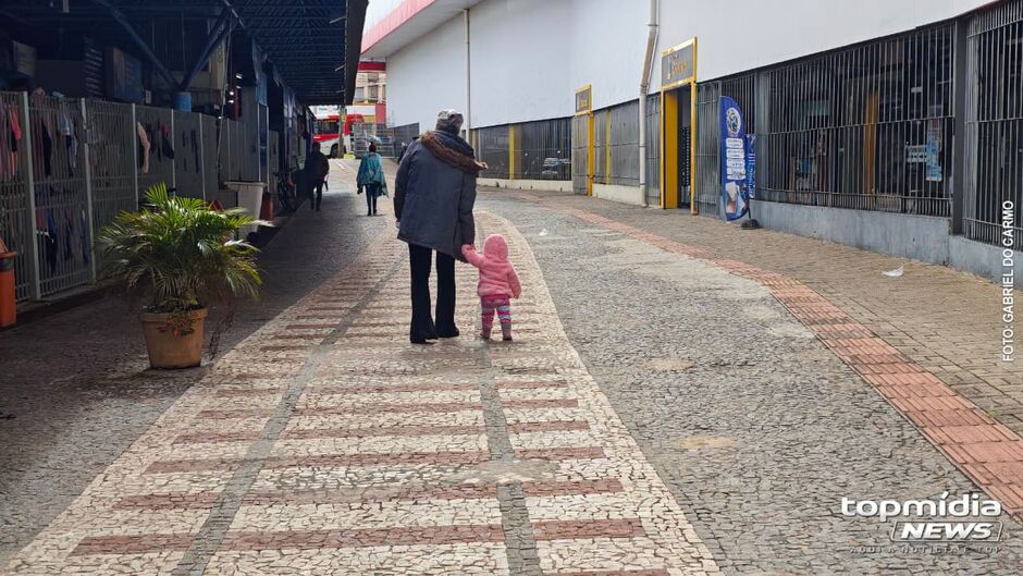 Dia amanheceu frio em Campo Grande