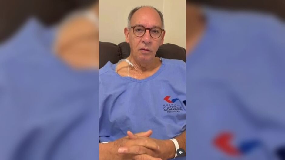 Pr&eacute;-candidato fica at&eacute; 5&ordf; na UTI