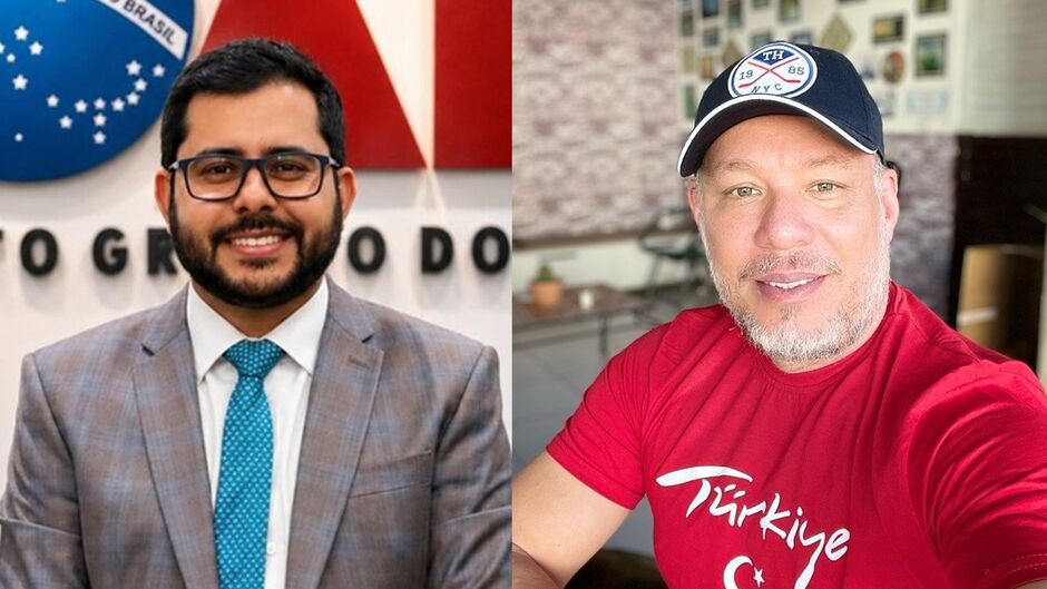 Gabriel Taquino de Paula e Ed Carlo Britto Burgatt