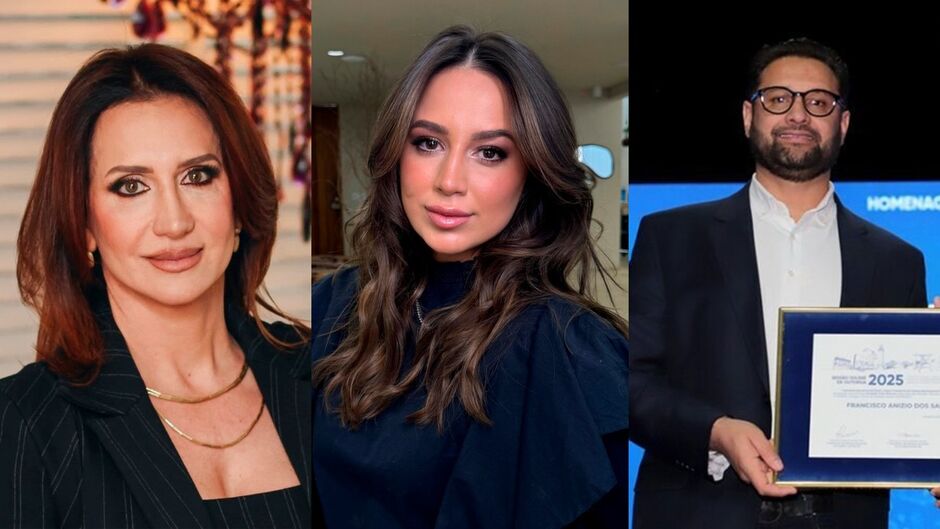 Rossana Jafar, Rhayane Souza Fanaia eFrancisco An&iacute;zio dos Santos