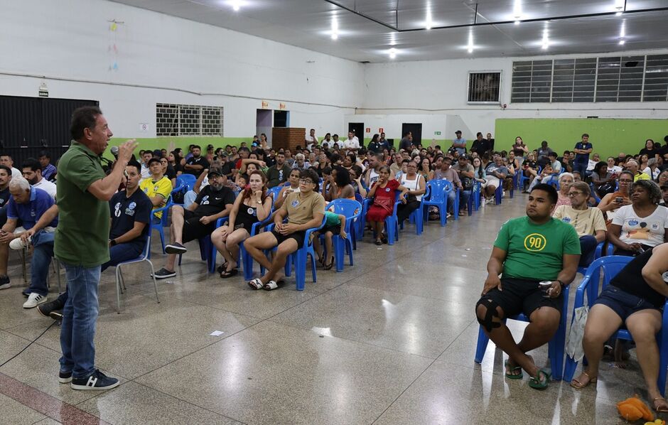 Reuni&atilde;o foi com moradores do Coophavilla