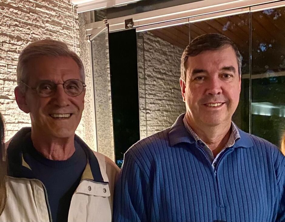 Trad e Riedel se emocionaram 