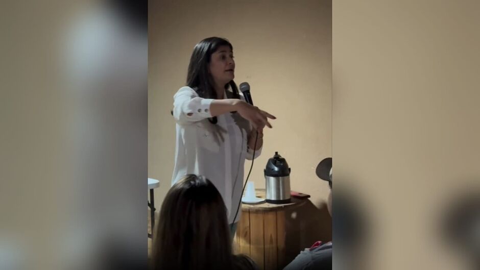 Rose falou ao p&uacute;blico no Jd. Centro Oeste