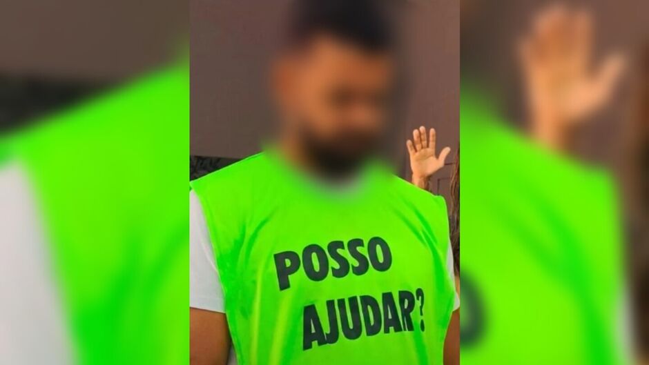Suspeito fugiu ao ser descoberto