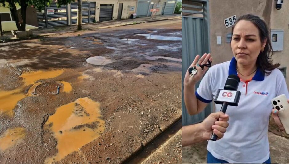 Moradora se revolta com transtornos 