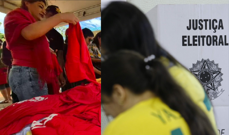 Eleitor pode usar camiseta de candidato