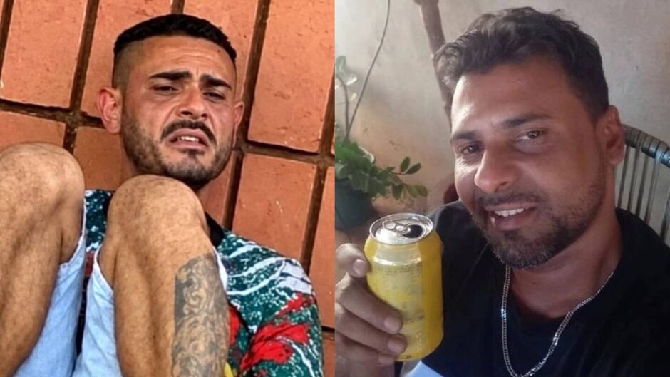Alessando Augusto &agrave; esquerda e Ant&ocirc;nio J&uacute;nior acusado do crima ao lado direito da foto