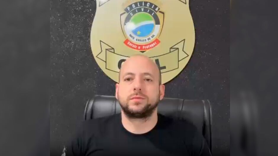Delegado Lucas Veppo, da Se&ccedil;&atilde;o de Investiga&ccedil;&otilde;es Gerais (SIG)