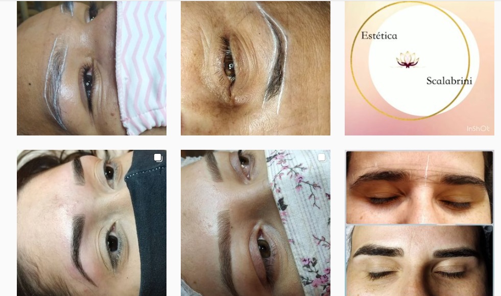 Esteticista e micropigmentadora Mônica Scalabrini