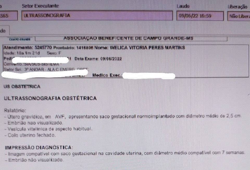 Laudo mostra que aborto ocorreu antes da ação da GCM 