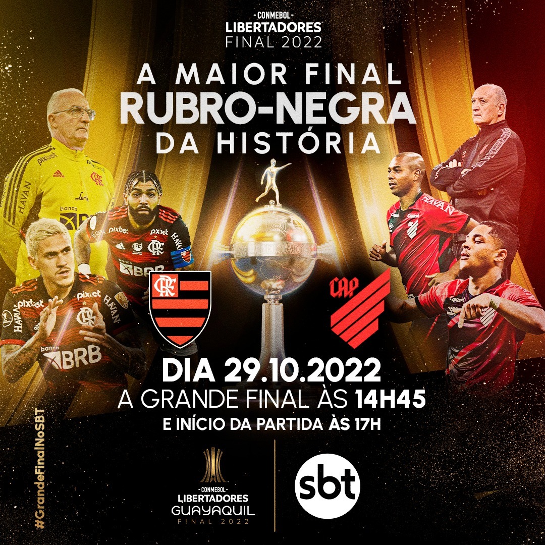 Jogo do Flamengo hoje vai passar no SBT? Como assistir Libertadores, 03/08