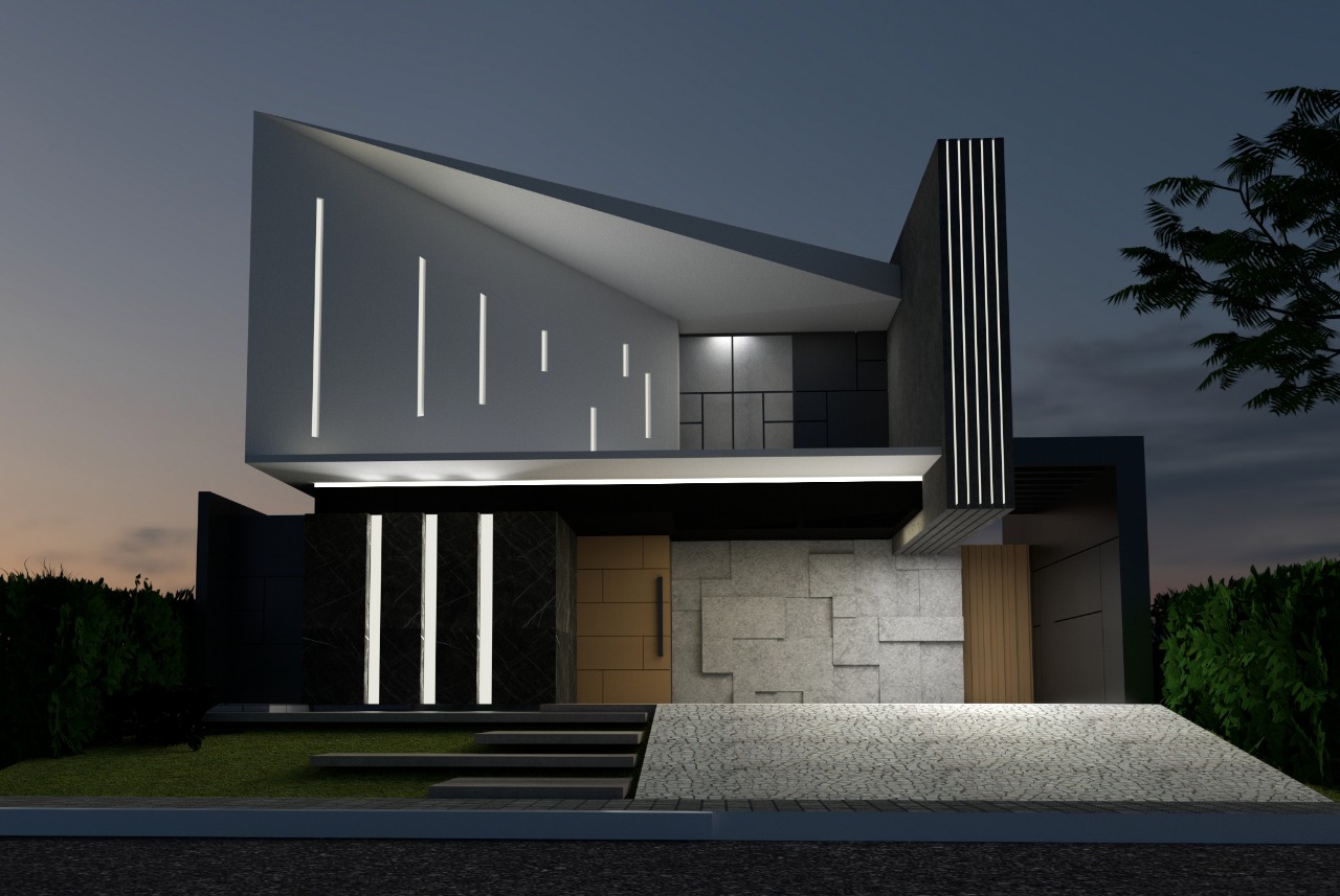 Projeto residencial idealizado pelo arquiteto