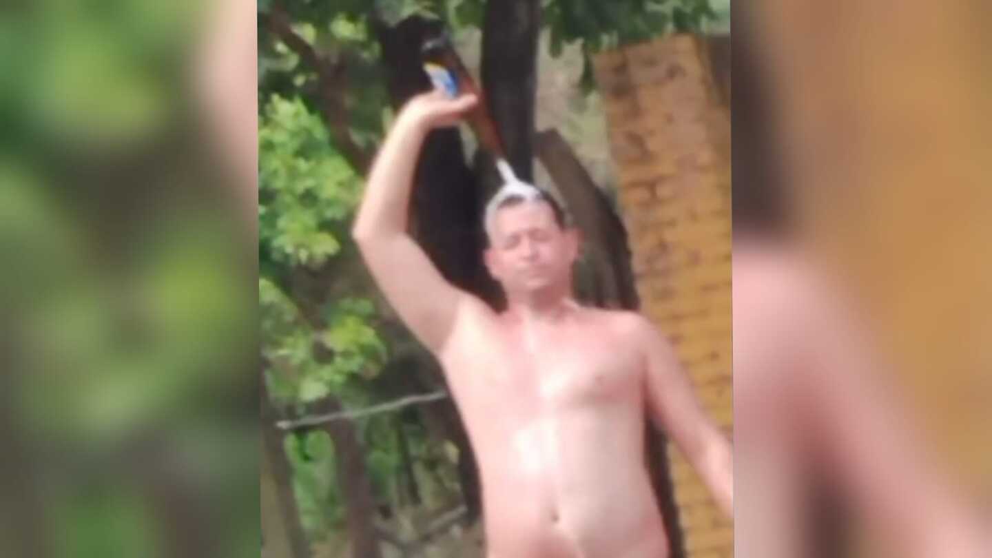 Desceu redonda! Calorão faz homem se banhar de cerveja em distrito de  Aquidauana (vídeo) - Portal TOP Mídia News