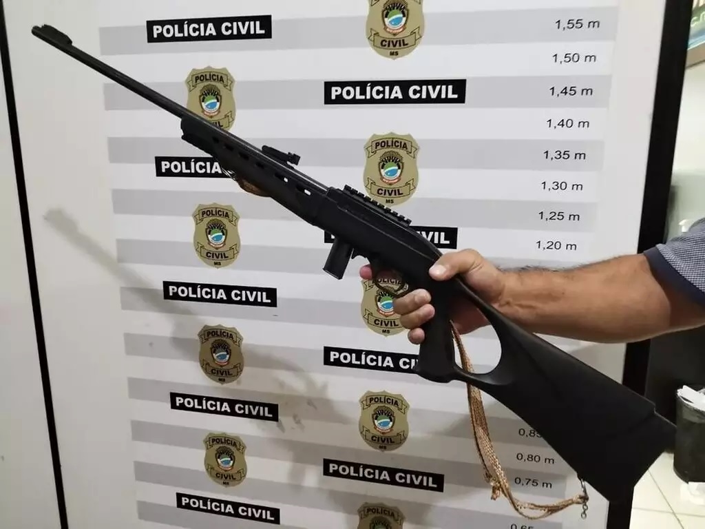 Arma usada no crime
