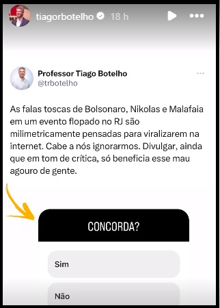 Bolsonaristas saem satisfeito de manifestação