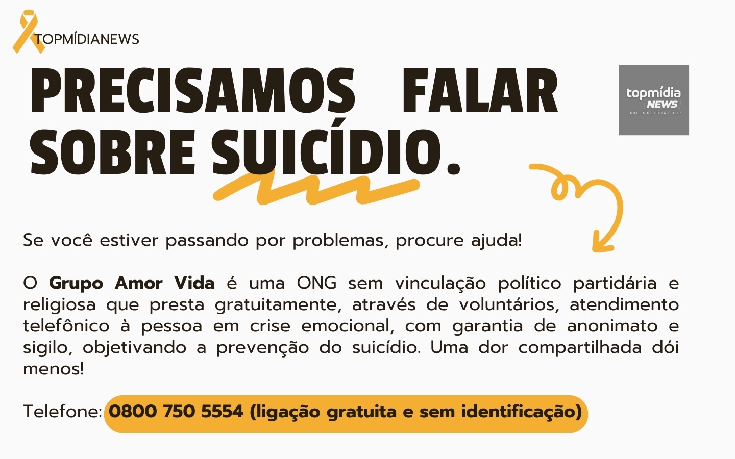 alerta suicídio